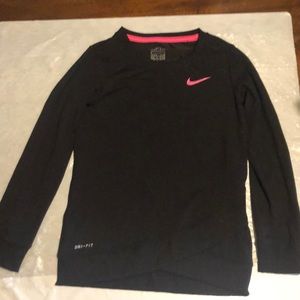 Nike dri-fit black sweatshirt